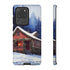 Cozy Christmas Cabin in the Snow - Impact Resistant Phone Case Samsung Galaxy S20 Ultra Matte